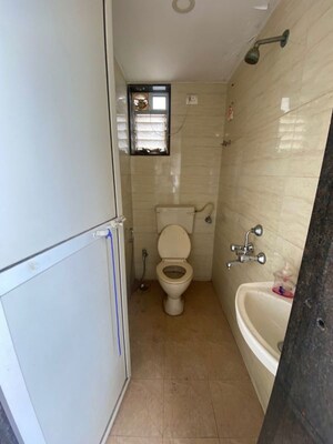 Bathroom in 4 BHK Apartment at Khar West – for Rent