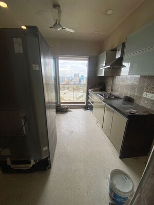 Kitchen in 4 BHK Apartment at Khar West – for Rent
