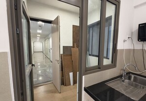 Building Lobby in 4 BHK Apartment at Adani Ten BKC, Bandra East – for Rent