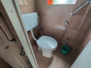 Bathroom in 1 BHK Apartment at Bhusari Colony – for Rent