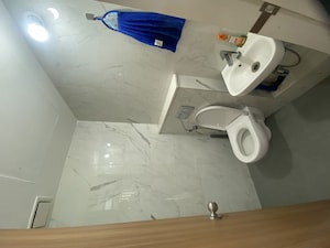 Bathroom in 1 BHK Apartment at Lodha Codename Premier, Dombivli East – for Rent