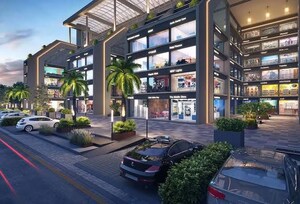  Office Space – Exterior View View at Vihav Central Business District, Bhayli - for Rent