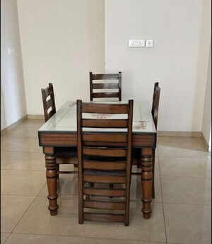 Dining Room in 3 BHK Apartment at Maxxus Elanza, International Airport Road – for Rent