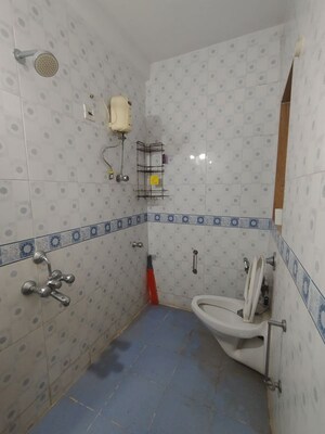 Bathroom in 2 BHK Apartment at Harmony Residency Owale, Owale – for Rent