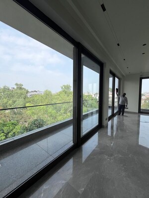 Balcony in 4 BHK Builder Floor at Defence Colony – for Rent