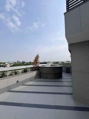 Balcony in 4 BHK Builder Floor at Defence Colony – for Rent