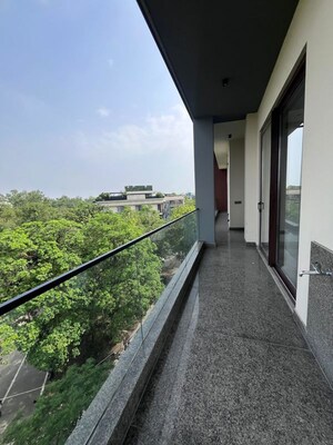 Building Lobby in 4 BHK Builder Floor at Defence Colony – for Rent