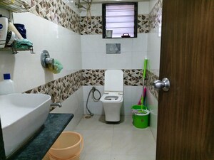 Bathroom in 3 BHK Apartment at Lok Sarita, Andheri East – for Rent