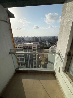 Balcony in 2 BHK Apartment at Bandra Kurla Complex – for Rent