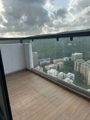 Balcony in 3 BHK Apartment at Naupada – for Rent