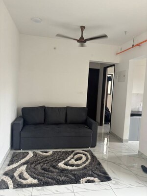 Living Room in 2 BHK Apartment at Raymond Ten X Habitat, Pokhran Road No Two – for Rent