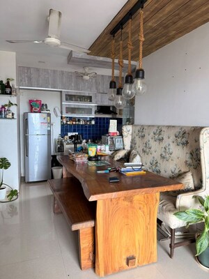 Kitchen in 2 BHK Apartment at Kanakia Rainforest, Andheri East – for Rent