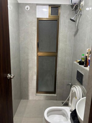 Bathroom in 2 BHK Apartment at Raymond Ten X Habitat, Pokhran Road No Two – for Rent