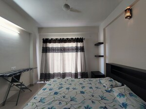 Bedroom in 2 BHK Apartment at Shree Sai Kuteer, Thanisandra Main Road – for Rent