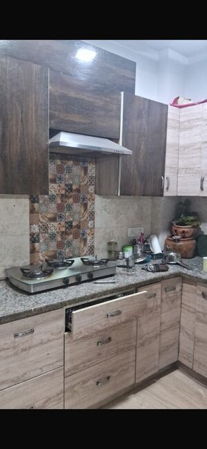 Kitchen in 2 BHK Builder Floor at Subhash Nagar – for Rent