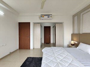 Bedroom in  Apartment at Bhartiya Nikoo Homes Phase 2, Thanisandra Main Road – for Rent