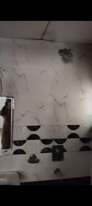 Bathroom in 3 BHK Apartment at Vasu Fortune Residency, Raj Nagar Extension – for Rent