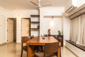Dining area in 2 BHK Apartment at Bandra West – for Rent
