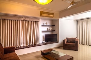 Living Room in 2 BHK Apartment at Bandra West – for Rent