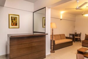 Living Room in 2 BHK Apartment at Bandra West – for Rent