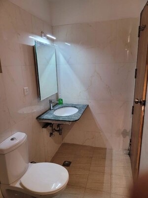 Bathroom in  Office Space at DLF Vibhuti Khand, Gomti Nagar – for Rent