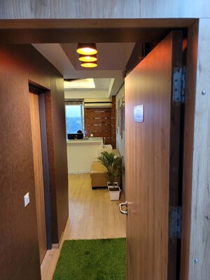 Building Lobby in  Office Space at DLF Vibhuti Khand, Gomti Nagar – for Rent