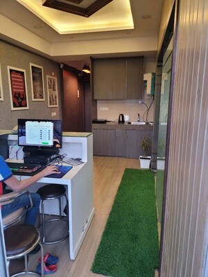 Kitchen in  Office Space at DLF Vibhuti Khand, Gomti Nagar – for Rent