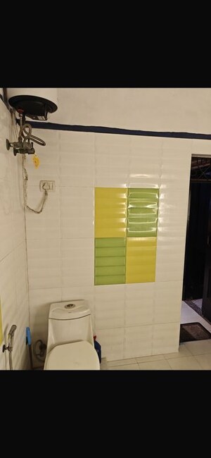 Bathroom in 3 BHK Builder Floor at Ramesh Nagar – for Rent