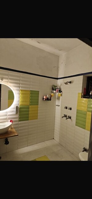 Bathroom in 3 BHK Builder Floor at Ramesh Nagar – for Rent