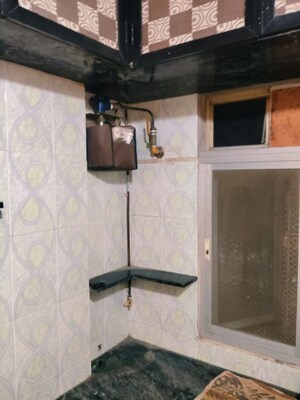 Kitchen in 1 RK Apartment at Magnum Plaza, Bhayandar West – for Rent