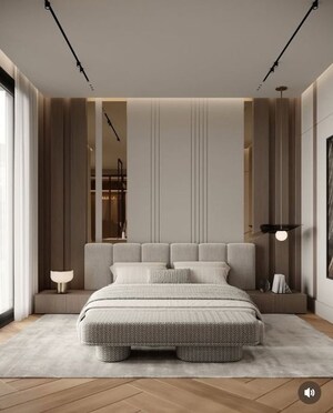 Bedroom in 3 BHK Apartment at Gaur City 2 - 14th Avenue, Sector 16c Greater Noida – for Rent