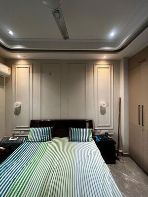 Bedroom in 3 BHK Builder Floor at Rajouri Garden – for Rent