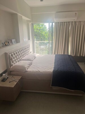 Bedroom in 3 BHK Apartment at Juhu Residency, Juhu – for Rent