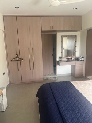 Bathroom in 3 BHK Apartment at Juhu Residency, Juhu – for Rent