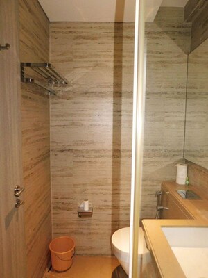 Bathroom in 2 BHK Apartment at Bandra Kurla Complex – for Rent