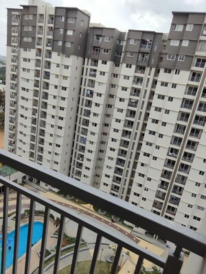 Balcony in 3 BHK Apartment at DLF Bella Greens, Begur – for Rent