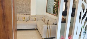 Living Room in 4 BHK Apartment at Mauli Krupa Complex, Kharghar – for Rent
