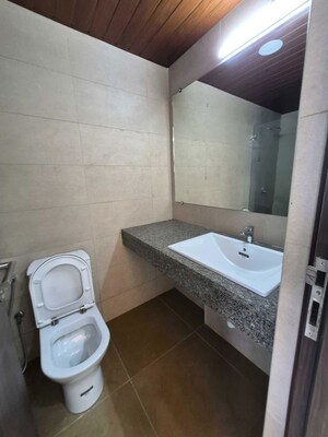 Bathroom in 3 BHK Apartment at Kalpataru Magnus, Bandra East – for Rent