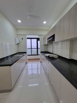 Kitchen in 3 BHK Apartment at Kalpataru Magnus, Bandra East – for Rent