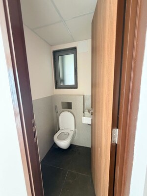 Bathroom in 1 BHK Apartment at Piramal Vaikunth A Class Homes, Balkum Pada – for Rent