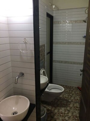 Bathroom in 2 BHK Apartment at Keystone Elita, Kharghar – for Rent
