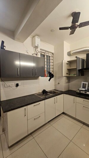 Kitchen in 2 BHK Apartment at Highland Park Chandigarh, Bhabat – for Rent