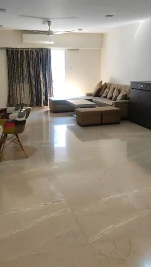 Living Room in 3 BHK Apartment at Kalpataru Magnus, Bandra East – for Rent