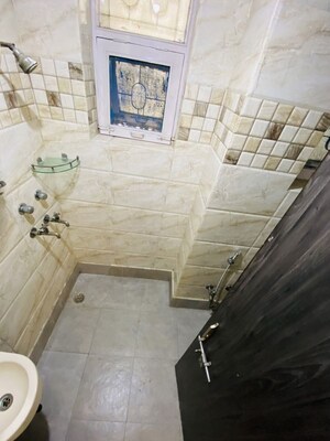 Bathroom in 3 BHK Apartment at Dwarka – for Rent