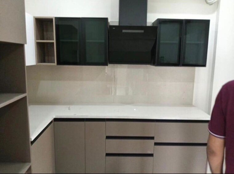 Kitchen, skyline-elevate 2 Bedroom 1950 Sq.Ft. Apartment In Ramgarh Bhudda Zirakpur 10640021