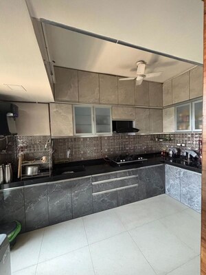 Kitchen in 2 BHK Apartment at Sai Chaturbhuj Apartment, Kharghar – for Rent