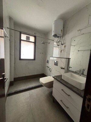 Kitchen in 3 BHK Builder Floor at Navjeevan Vihar – for Rent