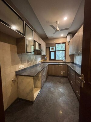 Kitchen in 3 BHK Builder Floor at Navjeevan Vihar – for Rent