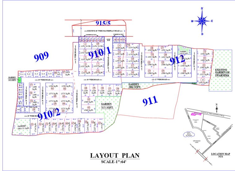 Master Plan, secl headquarter 3 Bedroom 1194 Sq.Ft. Independent House In Secl Headquarter Bilaspur 10640110