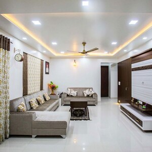Living Room in 3 BHK Villa at Mundur – for Sale